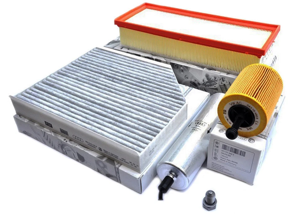 Original Audi Filter A5 Q5 A4 8K 2.0 TDI Inspektionspaket Motor ÖL Luft Pollen