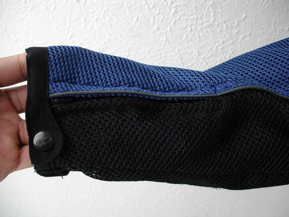 Womens S Joe Rocket Honda Gold Wing Motorcycle Jacket Blue Black Removable Liner - Image 4 of 4