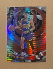 2022-23 Panini Spectra #83 Devin Booker ASIA Black & White Hyper Panda Prizm SSP
