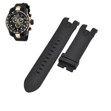 Pro Diver 18029 26mm Black Rubber Watch Strap For Invicta