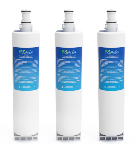 3 x Wasserfilter EcoAqua für Bauknecht SBS002 SBS003 481281719155 - Bild 1 von 3