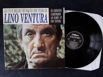 LINO VENTURA - DIE SCHÖNSTE FILMMUSIK - LP - 33T - VG+/NM