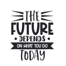 The Future Depends on Today Medicine Pill Box