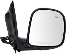 Right Mirror Power Passenger Side Compatible with 1996-2002 Chevrolet Express 15