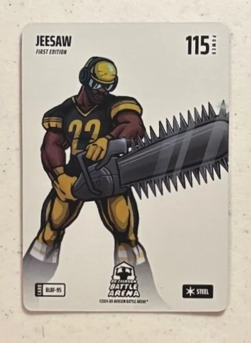 Bo Jackson Battle Arena JEESAW "Najee Harris" Blizzard Battlefoil Steel #BLBF-95