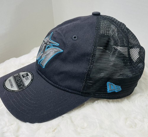 2 Men's New Era Miami Marlins Hats 9Twenty & 39Thirty Spring training - 第 10/14 張圖片