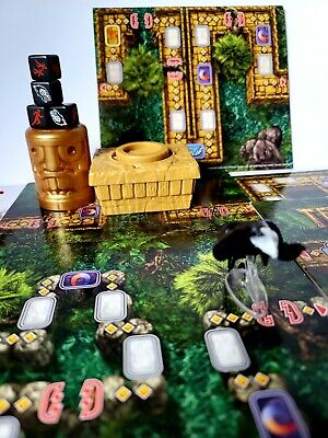 Temple Run Board Game Danger Chase Electronic Idol Spin Master Evil Monkey  X-mas