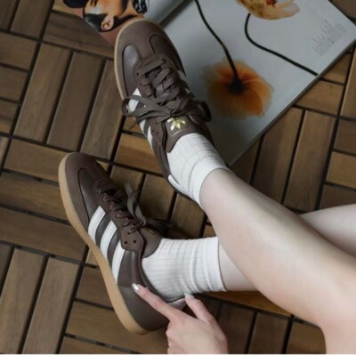 Adidas Samba OG Brown women size 6-10 IE6522 | eBay