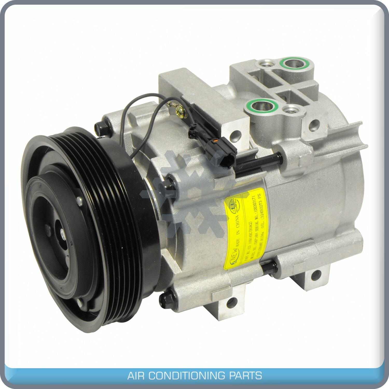 A/C Compressor HS18 for 01-06 Hyundai XG300 XG350 Kia Amanti V6 3.0L/3.5L - Picture 2 of 6
