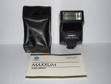 Minolta Maxxum Camera Flash 2800AF Camera Made In Japan AS-IS