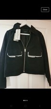 Selected Femme Black Suede Jacket 12