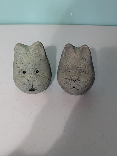 5" cat head figurines - Picture 6 of 9