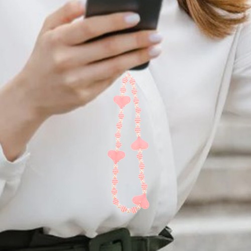 2 Pcs Chain Ornaments Heart Shape Beads Lanyard -lost - 第 11/12 張圖片