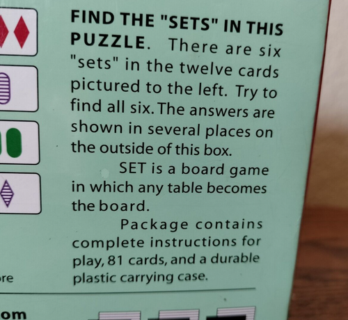 Vintage SET - The Family Card Game of Visual Perception - New/Sealed 1991 - Picture 4 of 7
