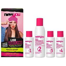 Brazilian Keratin Straightening Kit NEW YOU. Duration up to 12 weeks. NO FRIZZ