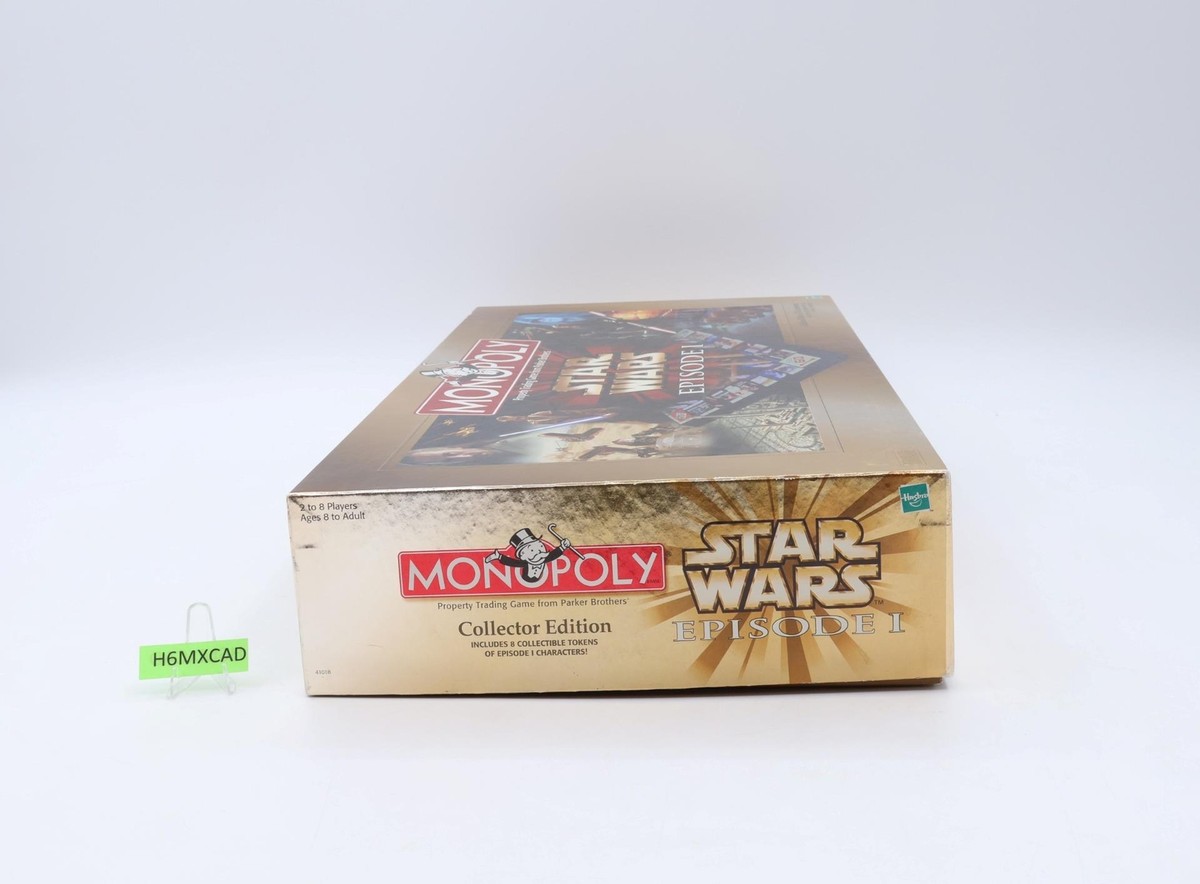 Star Wars Episode 1 Monopoly Complete 1999 Parker Brothers Board