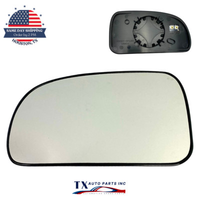 Driver Side Heated Mirror Glass for 02-09 Chevy TRAILBLAZER BK RAINIER GMC ENVOY
