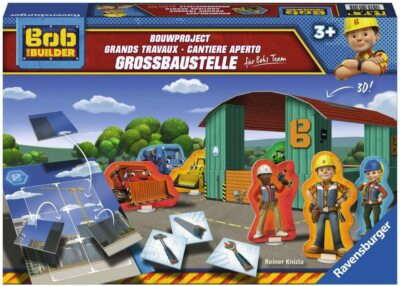 Bob der Baumeister Baustelle Bob's Team Ravensburger 21311 Kinderspiel