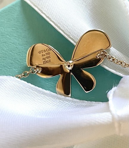 TIFFANY & CO. Return to Tiffany Love Bugs Butterfly bracelet - 18k Gold & Silver - Picture 9 of 11