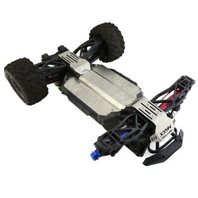 For TRAXXAS 1/10 MAXX V2.0 Widemaxx Monster Truck RC Car Metal Chassis Armor Kit