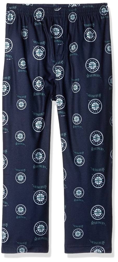 Outerstuff MLB 4-7 Boys Team Print Sleepwear Pant Seattle Mariners M(5-6)