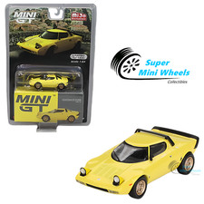 Mini GT 1:64 Lancia Stratos HF Stradale Giallo Fly Yellow 771