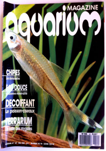 Aquarium Magazine  n°42 - Chipies/ Eau Douce/ Poisson-ciseaux/ Terrarium mygales