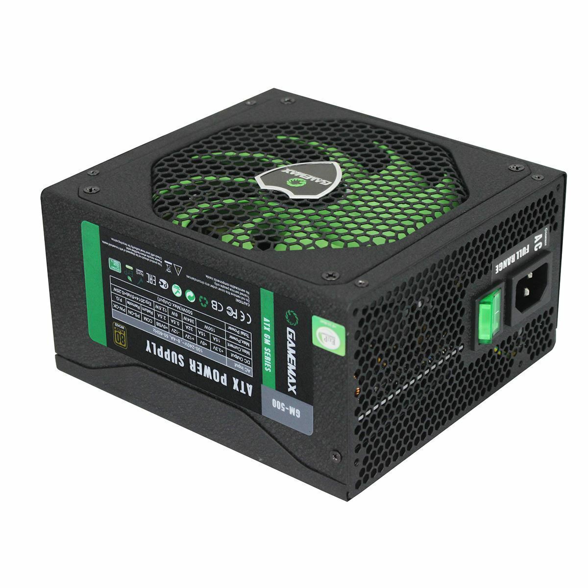 Fonte Gamer 500w Gamemax Gm-500 80 Plus Bronze - Desconto no Preço