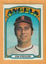 Jim Fregosi California Angels 1972 Topps #115 San Mateo California