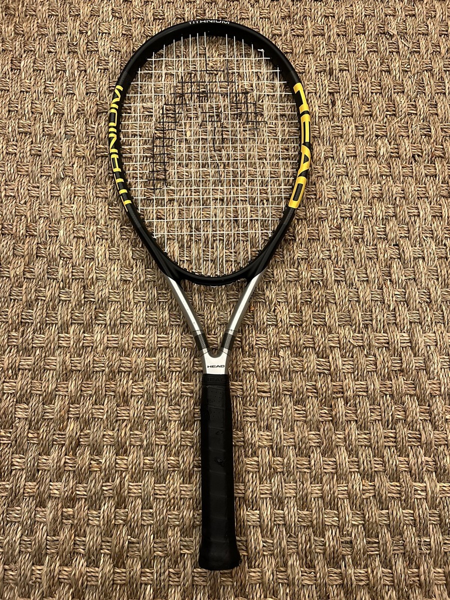 Head Ti.S1 Pro Titanium Oversize Tennis Racquet 4 3/8 Inch Grip
