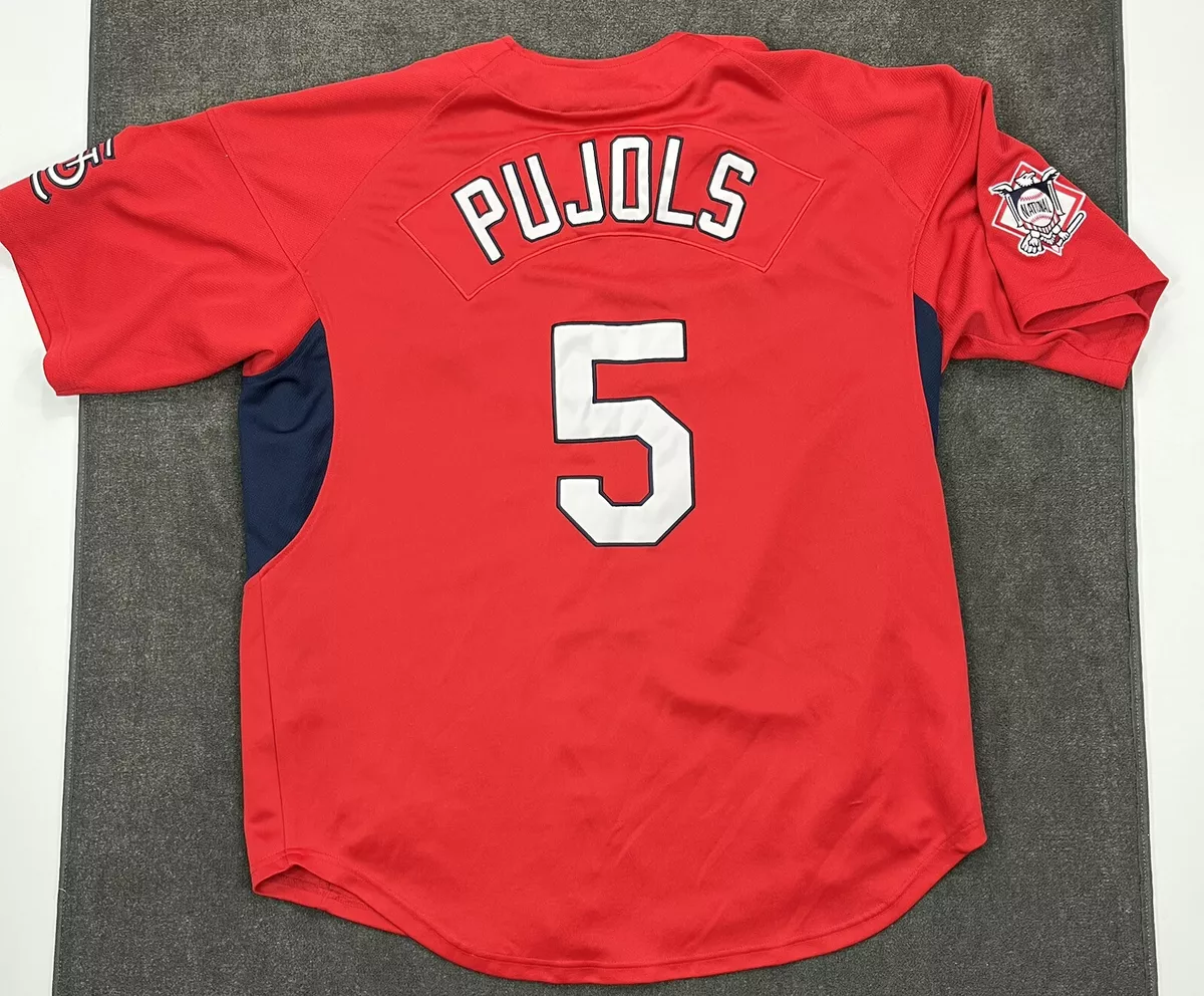 vintage NIKE St Louis Cardinals Albert Pujols Baseball Jersey Mens