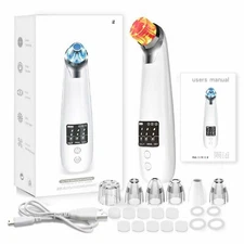 Electric Blackhead Remover Facial Acne Pore Cleaner Extractor USB Rechargeable