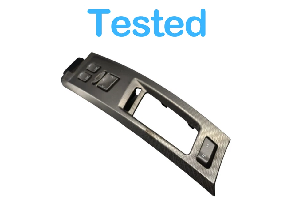 04-08 Cadillac XLR Puerta del lado izquierdo del conductor Cerradura de ventilación Espejo Interruptor de ventana Fabricante de equipo original Foto 3 de 4