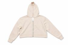 Women's Cropped Zip-Up Hoodie