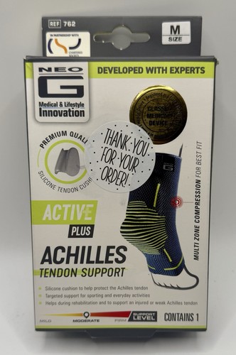 Neo G Active Plus Achillessehnenstütze Größe M KOSTENLOSER SCHNELLER VERSAND