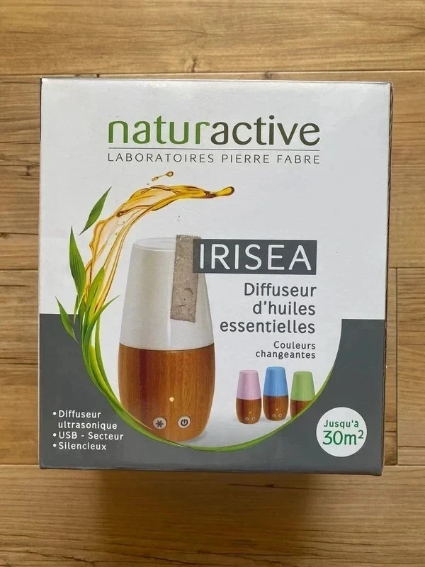 Diffuseur huiles essentielles neuf Naturactive Irisea LED USB