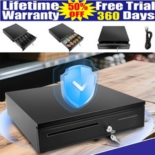 Heavy Duty Cash Drawer Base / EPoS Drawer Till Drawer with RJ11 connector Tray