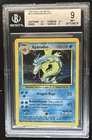 1999 Pokemon Unlimited Gyarados Rare Holo #6/102 BGS 9