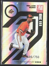 Melvin Mora 2005 Donruss Elite Turn of the Century #/750 #20 Baltimore Orioles