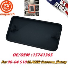Dash Bezel Air Bag Switch Delete Panel Insert For S10 Blazer Sonoma Jimmy98-04