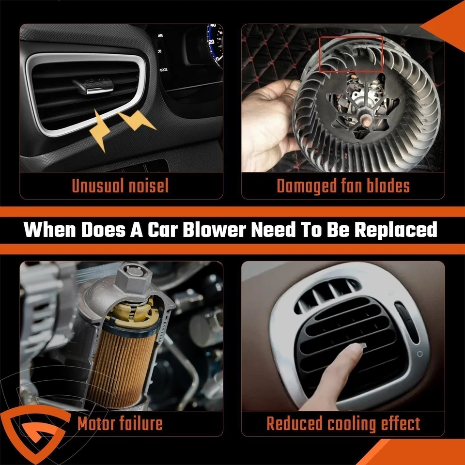 Motor soplador de calefacción de aire acondicionado para GMC Safari 94 95-04 1996-2005 Chevrolet S10 700092 Foto 4 de 4