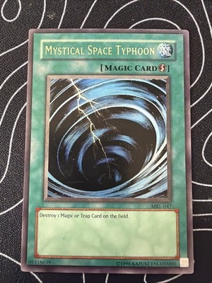 Yu-Gi-Oh! TCG Mystical Space Typhoon Magic Ruler MRL-047 Unlimited Ultra Rare