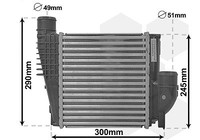 VAN Wezel LadeluftküHler U.A. FüR CitroËN, Ds, Fiat, Opel, Peugeot