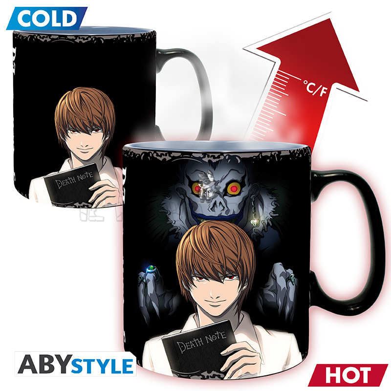 DEATH NOTE - Kira & L - Tazza Termosensibile (AbyStyle)