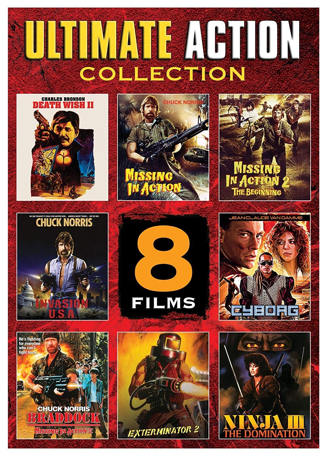 Ultimate Action Collection - 8 Films (DVD) BRAND NEW!!! & SEALED ...