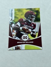 2024 ONIT Mississippi State Bulldogs FOOTBALL card BRINSTON WILLIAMS