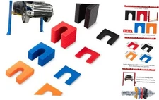 64 Pcs Car Lift Auto Leveling Shim Install Kit for 2 Post 4 Post Car Lift 