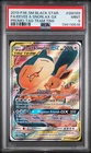 2019 POKEMON SM BLACK STAR PROMO TAG TEAM TINS FULL ART/EEVEE & SNORLAX GX PSA 9