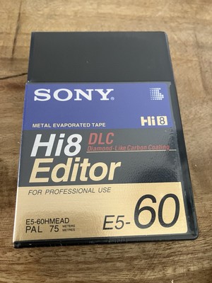 SONY HI8 EDITOR 8MM PROFESSIONAL E5-60 E5-30HMEAD PAL VIDEO CASSETTE NEW