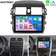 Apple Carplay For Toyota Corolla 2009-2013 Car Stereo Radio Android 15 GPS WIFI